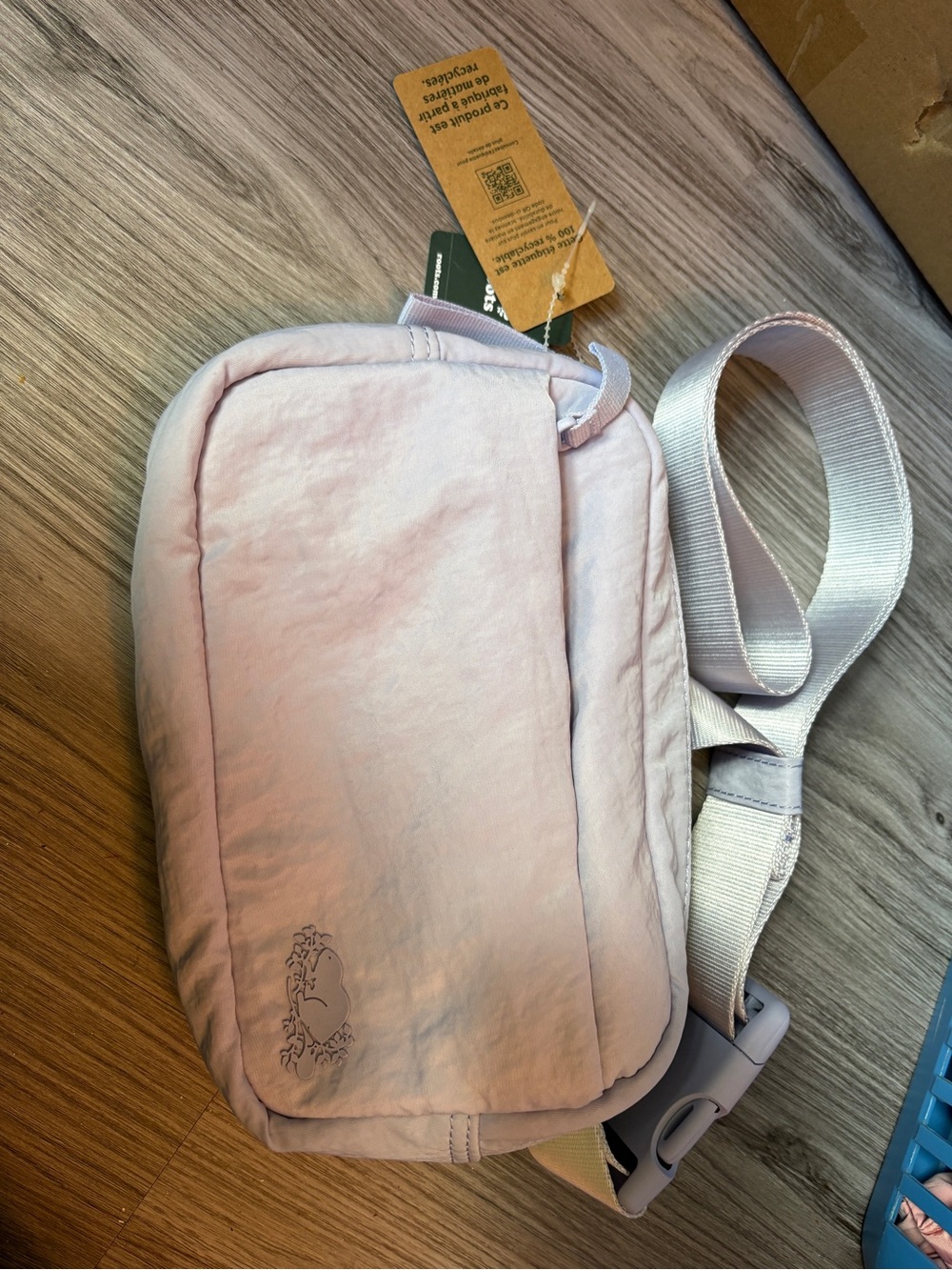 Roots purple belt bag brand new with tags